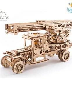 Ugears All Of It Fire Ladder Truck 3D Model