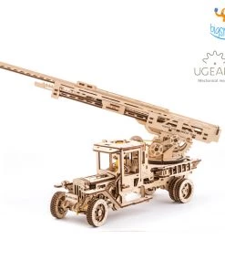 Ugears All Of It Fire Ladder Truck 3D Model