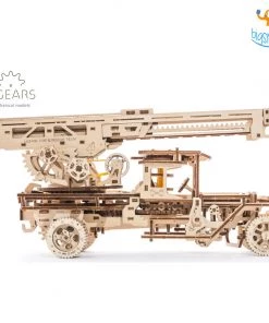 Ugears All Of It Fire Ladder Truck 3D Model