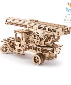 Ugears All Of It Fire Ladder Truck 3D Model