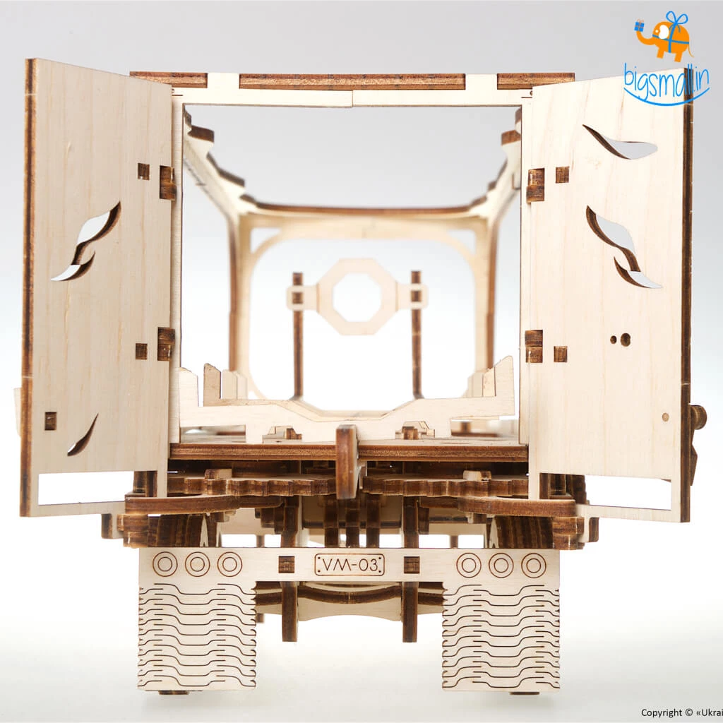 Ugears Heavy Boy Truck Trailer VM-03 Mechanical Model All Of It