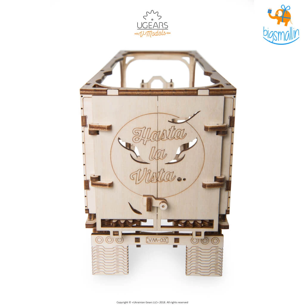 Ugears Heavy Boy Truck Trailer VM-03 Mechanical Model All Of It