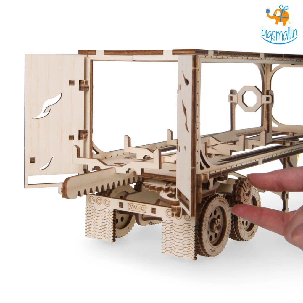 Ugears Heavy Boy Truck Trailer VM-03 Mechanical Model All Of It