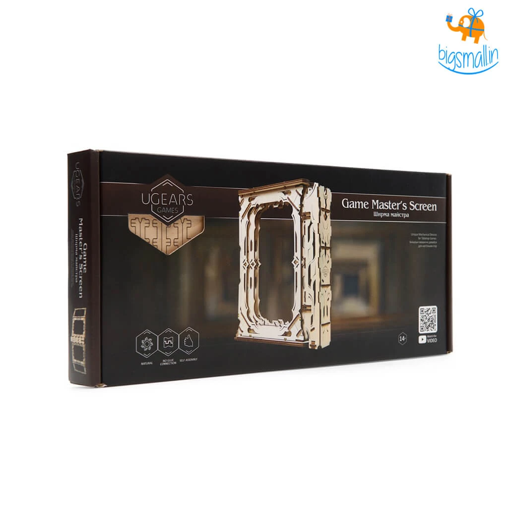 Ugears Game Master's Screen Mechanical Model All Of It