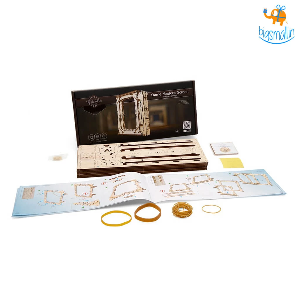 Ugears Game Master's Screen Mechanical Model All Of It