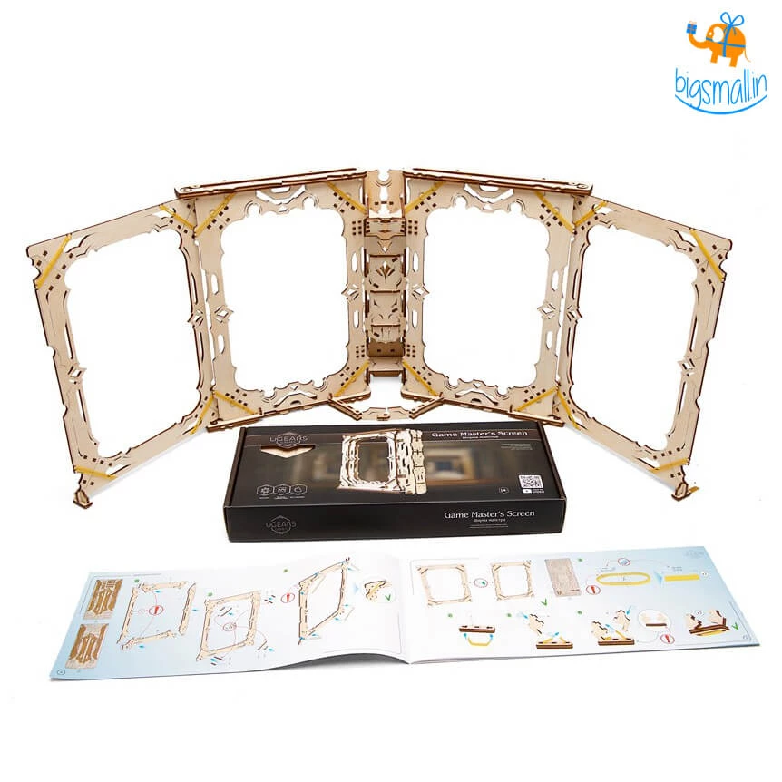 Ugears Game Master's Screen Mechanical Model All Of It