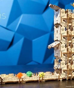 Ugears Modular Dice Tower Mechanical Model All Of It