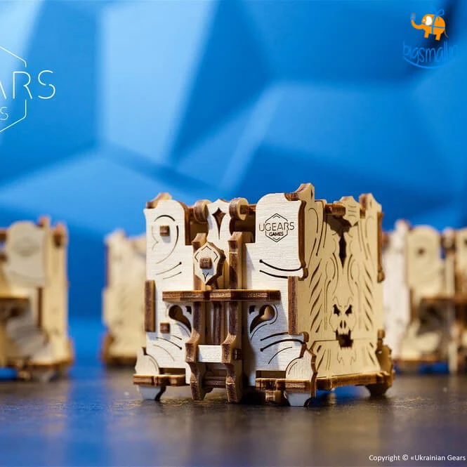 Ugears Modular Dice Tower Mechanical Model All Of It