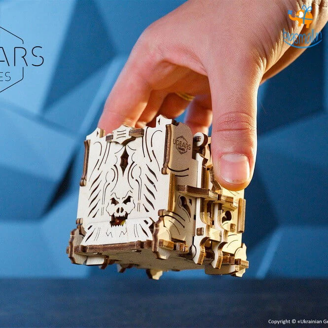 Ugears Modular Dice Tower Mechanical Model All Of It