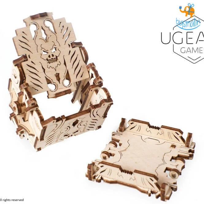 Ugears Modular Dice Tower Mechanical Model All Of It