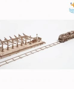 Ugears Railway Platform Mechanical Model