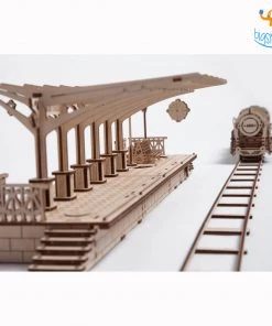 Ugears Railway Platform Mechanical Model
