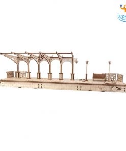 Ugears Railway Platform Mechanical Model