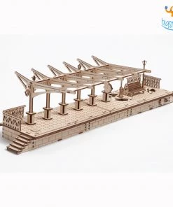 Ugears Railway Platform Mechanical Model