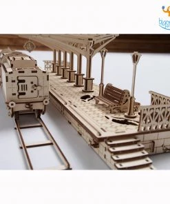 Ugears Railway Platform Mechanical Model