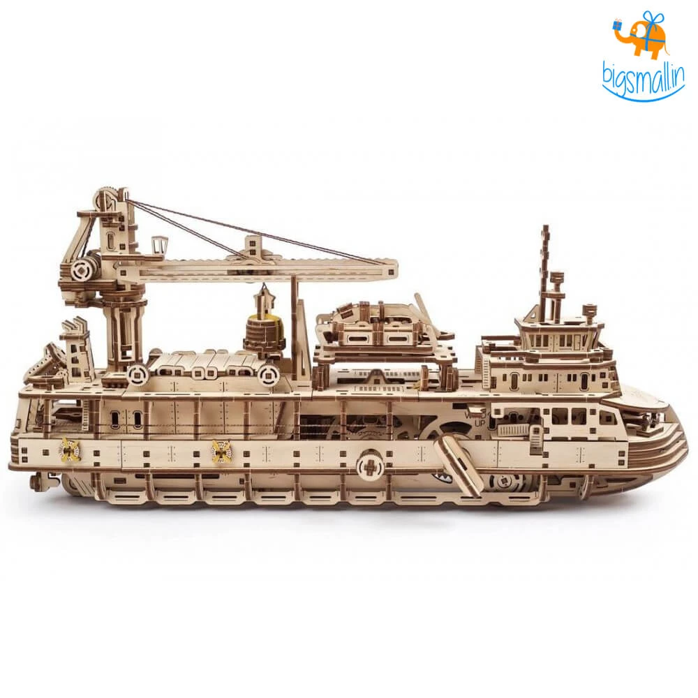 Ugears All Of It Research Vessel Mechanical Model