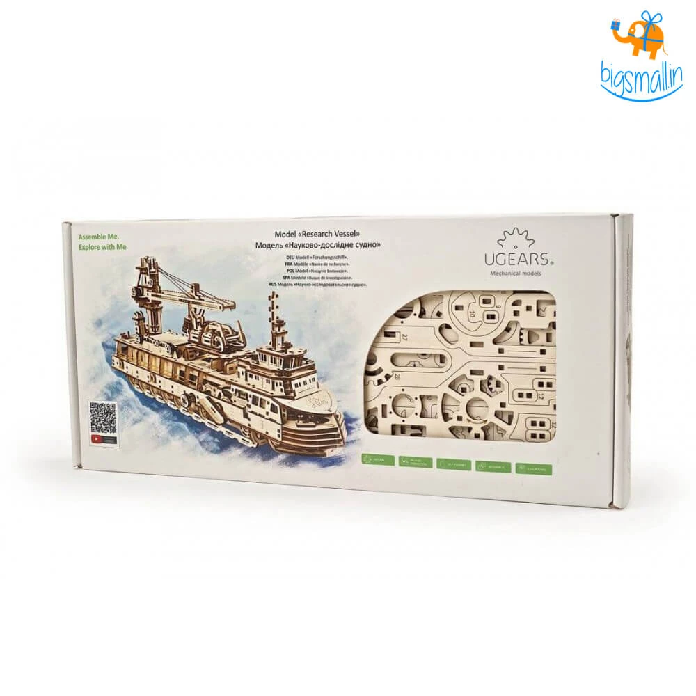 Ugears All Of It Research Vessel Mechanical Model