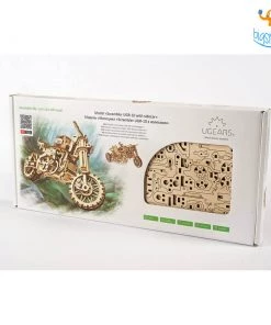 Ugears All Of It Scrambler UGR-10 Motor Bike With Sidecar Mechanical Model
