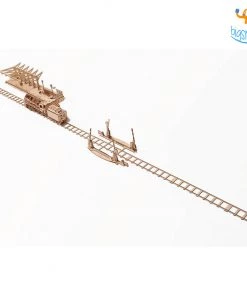 Ugears All Of It Set Of Rails With Crossing Model