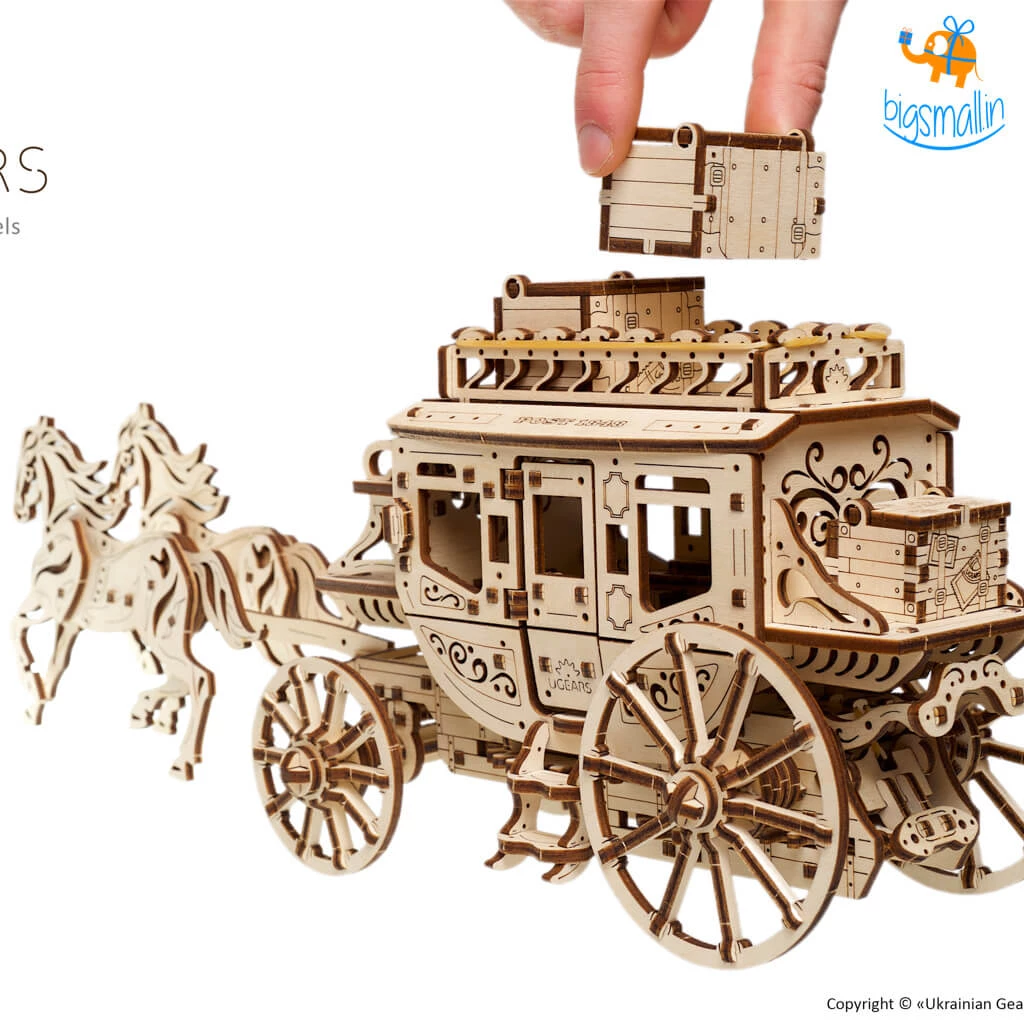 Ugears All Of It Stagecoach Mechanical Model