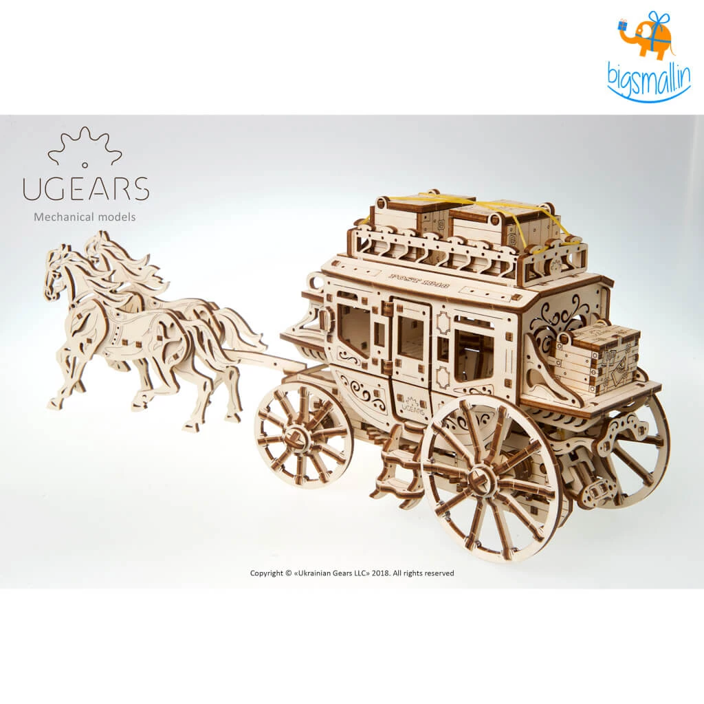 Ugears All Of It Stagecoach Mechanical Model