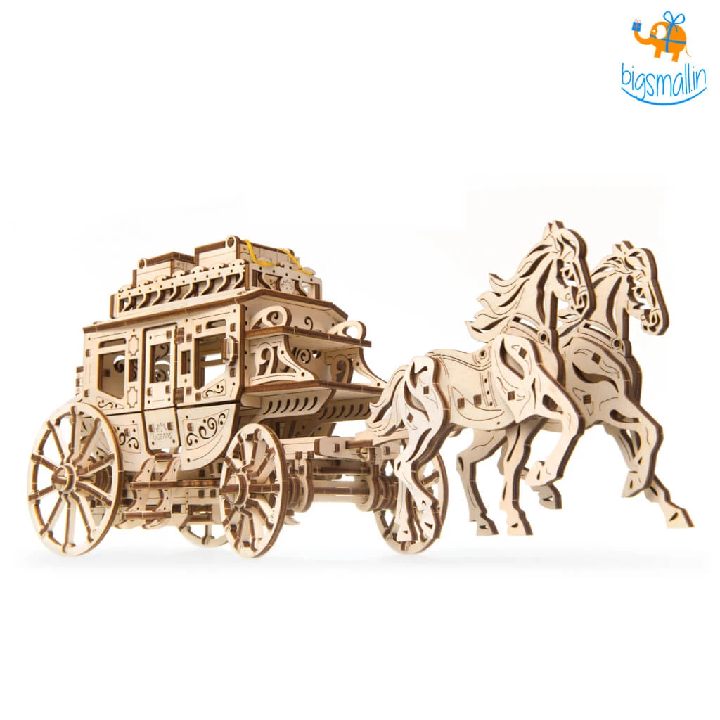 Ugears All Of It Stagecoach Mechanical Model