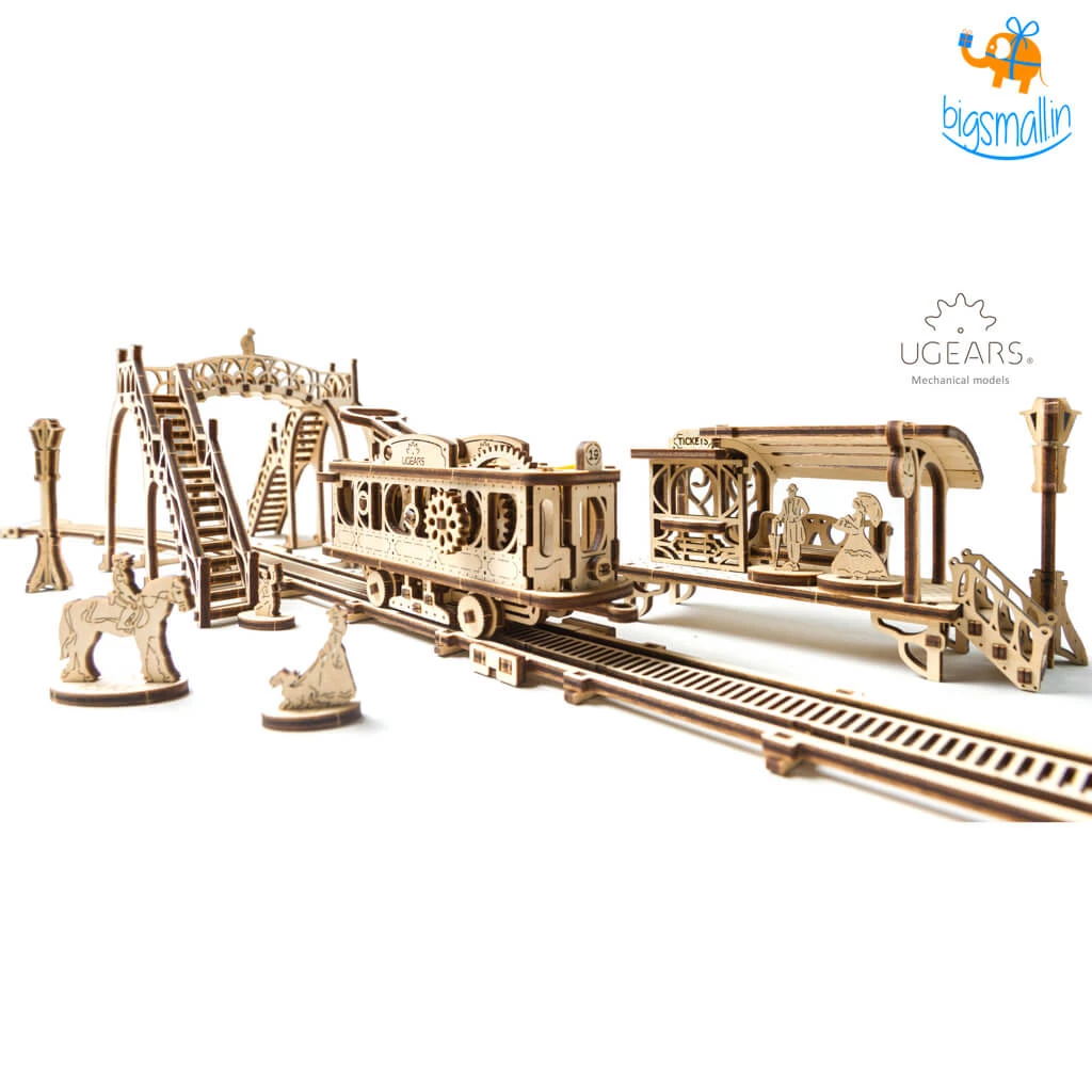 Ugears Tram Line Mechanical Model All Of It