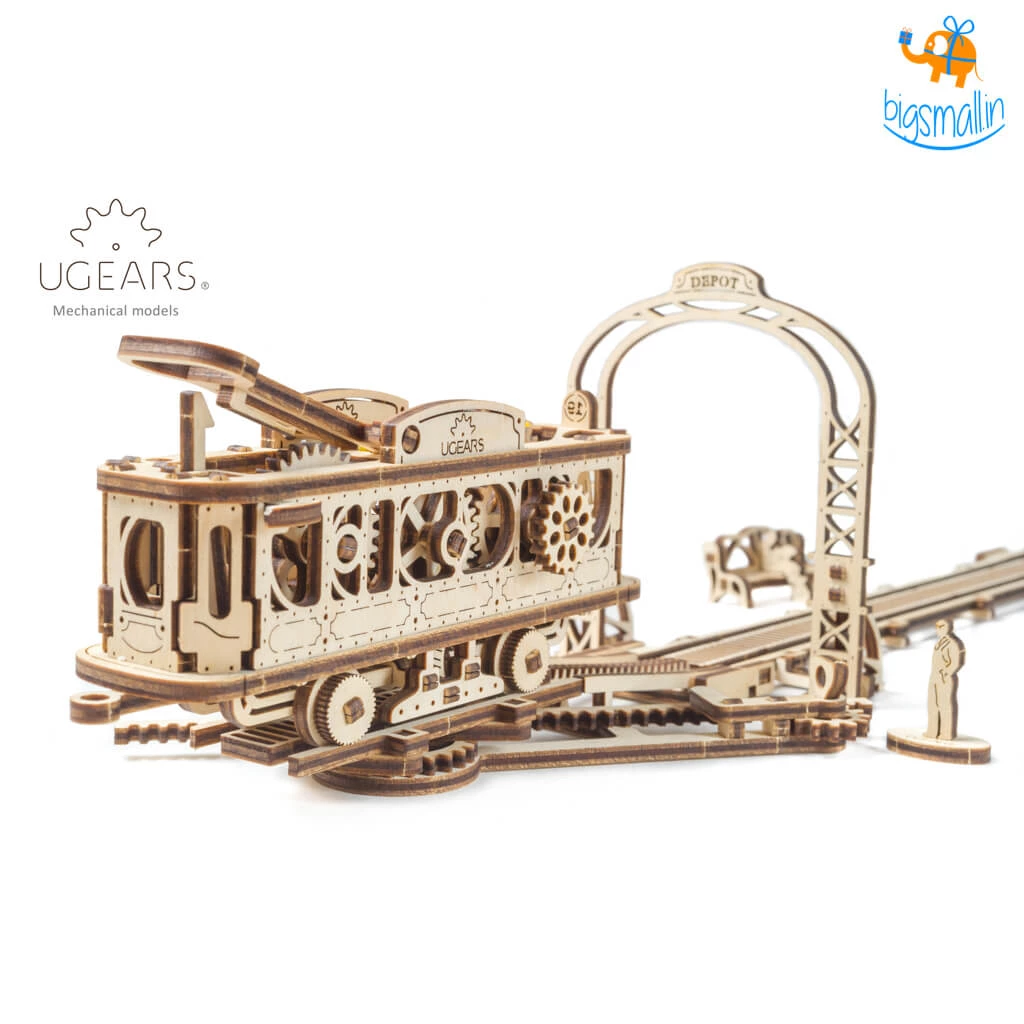 Ugears Tram Line Mechanical Model All Of It