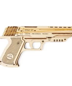 Ugears Handgun Mechanical Puzzle All Of It