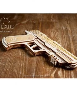 Ugears Handgun Mechanical Puzzle All Of It