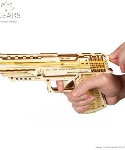 Ugears Handgun Mechanical Puzzle All Of It