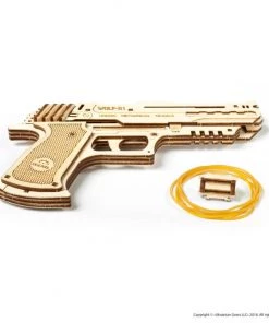 Ugears Handgun Mechanical Puzzle All Of It