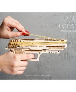 Ugears Handgun Mechanical Puzzle All Of It