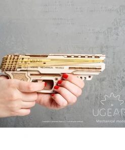 Ugears Handgun Mechanical Puzzle All Of It