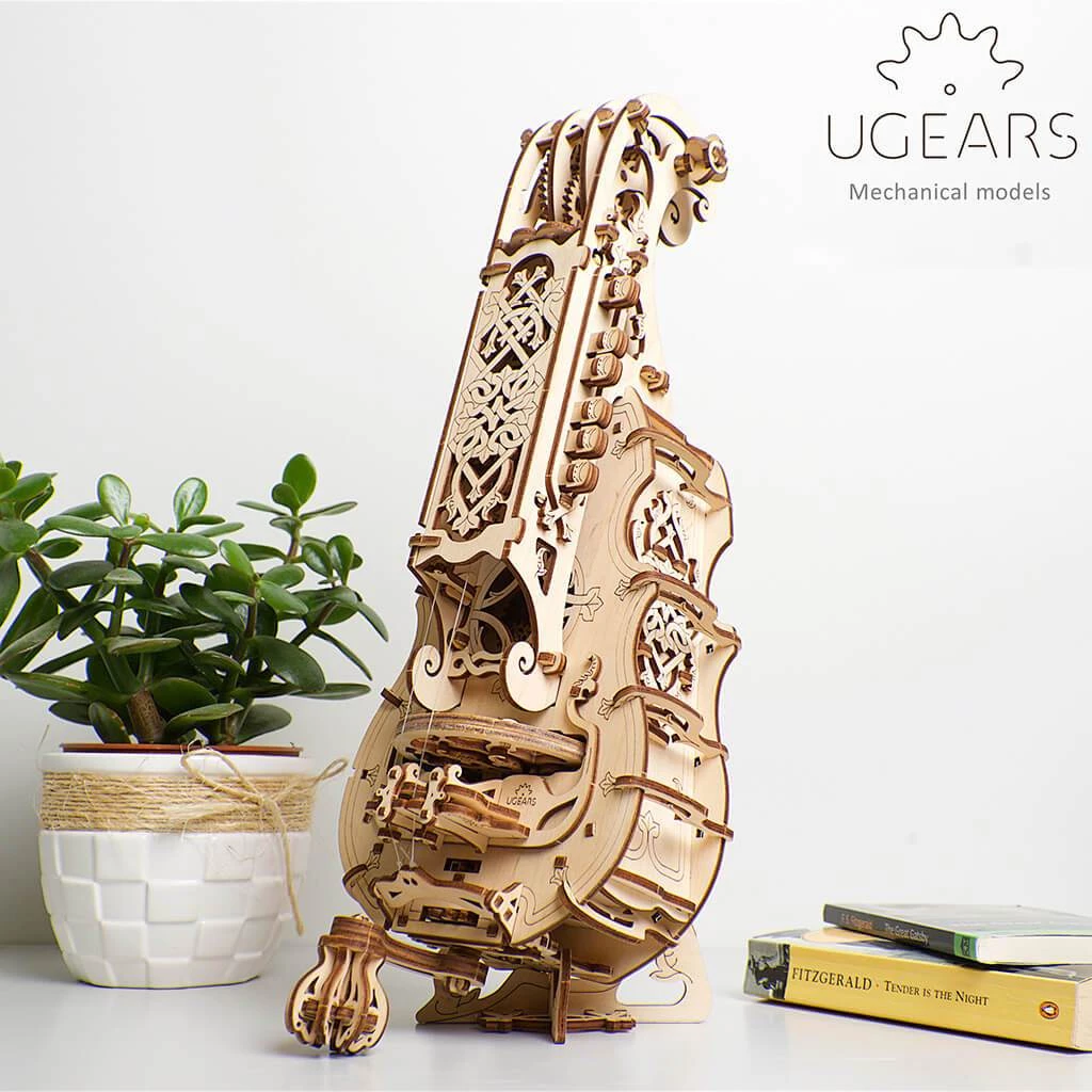 Ugears Hurdy-Gurdy Mechanical Model All Of It