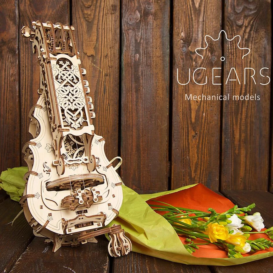 Ugears Hurdy-Gurdy Mechanical Model All Of It