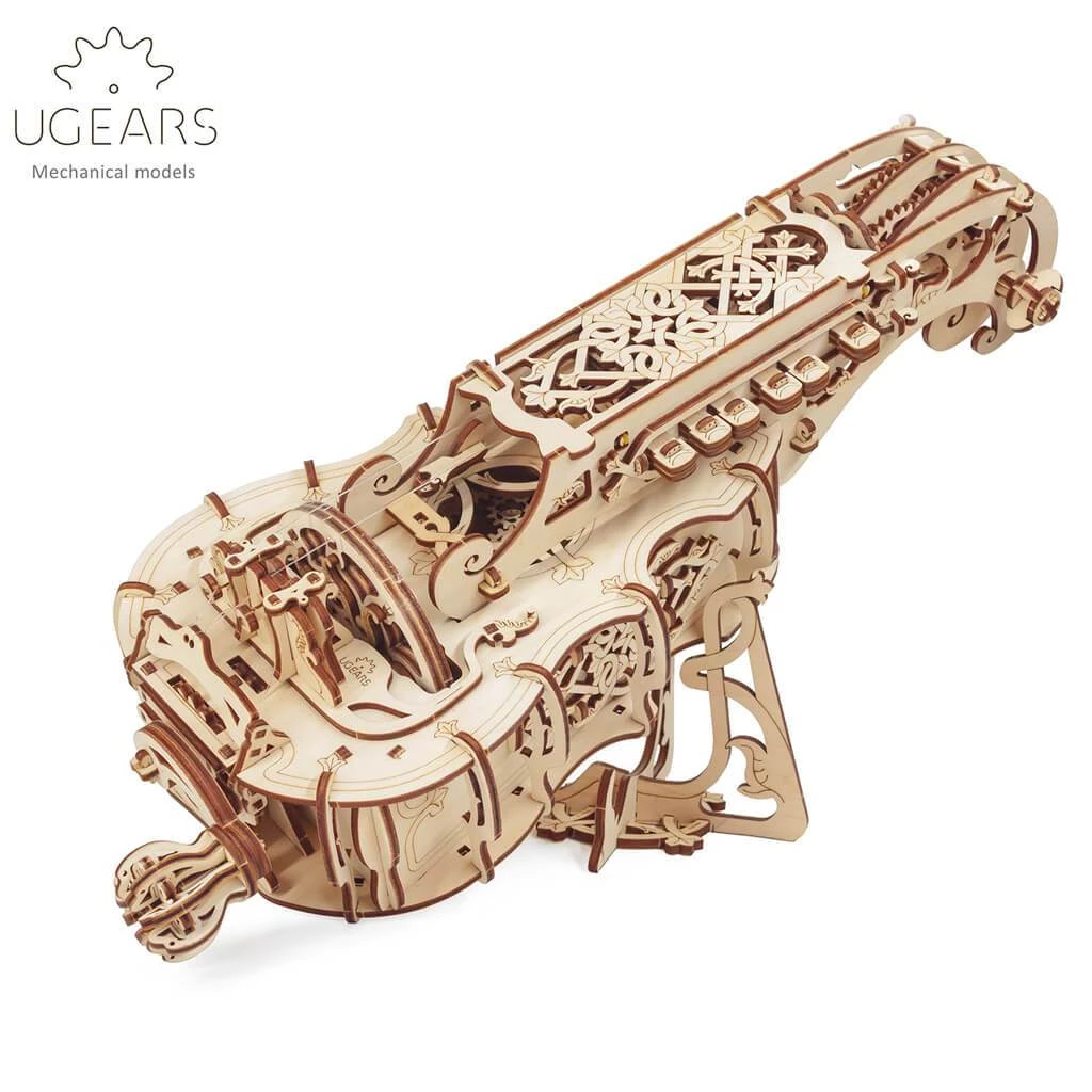 Ugears Hurdy-Gurdy Mechanical Model All Of It