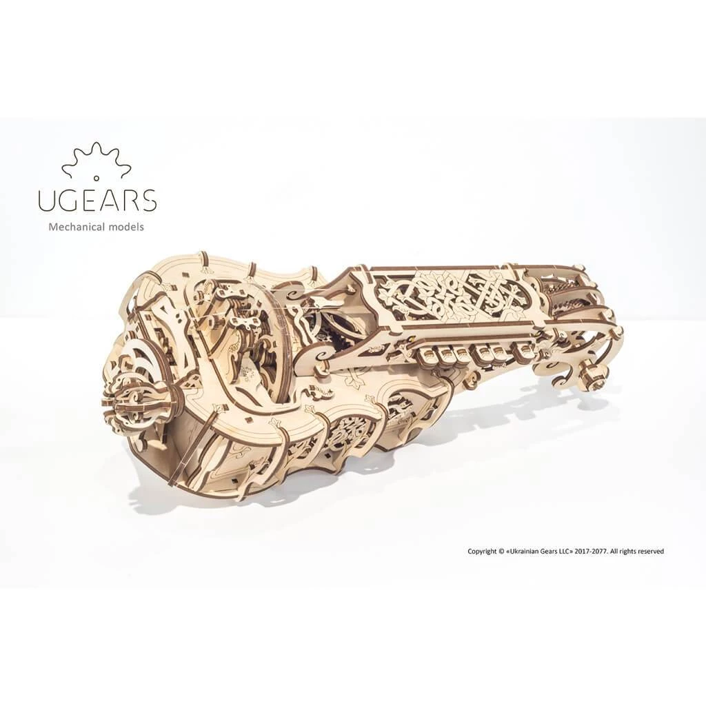 Ugears Hurdy-Gurdy Mechanical Model All Of It