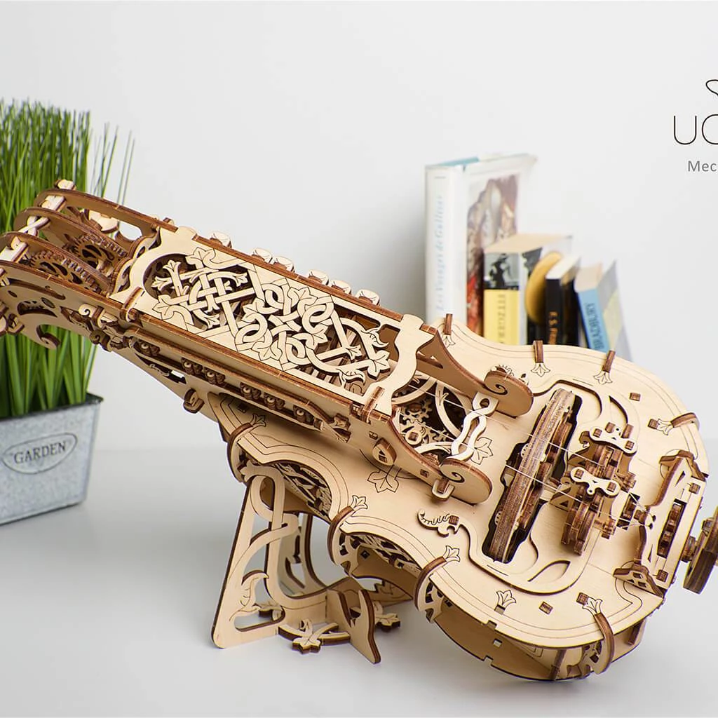 Ugears Hurdy-Gurdy Mechanical Model All Of It