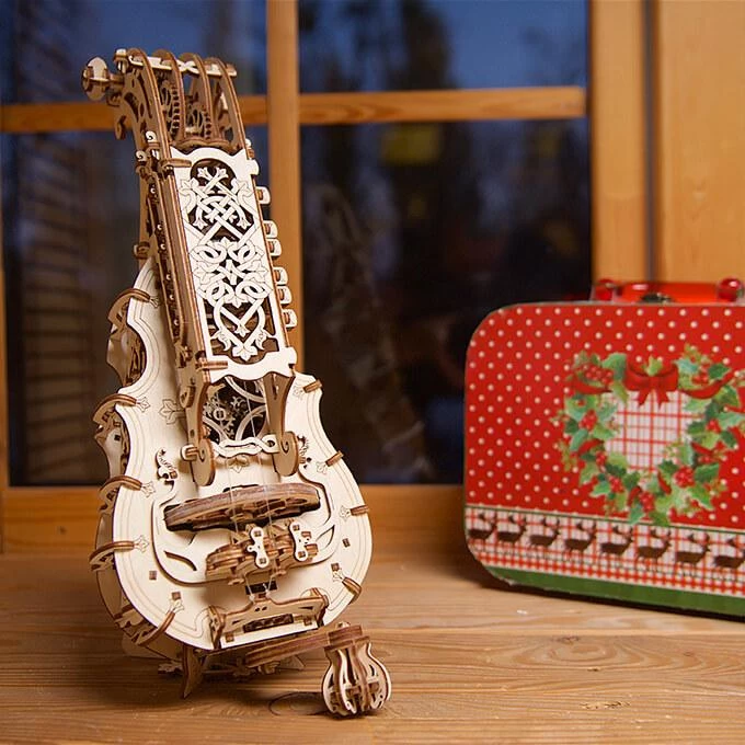Ugears Hurdy-Gurdy Mechanical Model All Of It