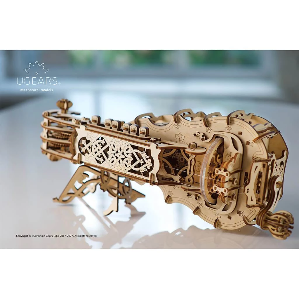 Ugears Hurdy-Gurdy Mechanical Model All Of It