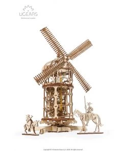 Ugears Tower Windmill Mechanical Puzzle All Of It