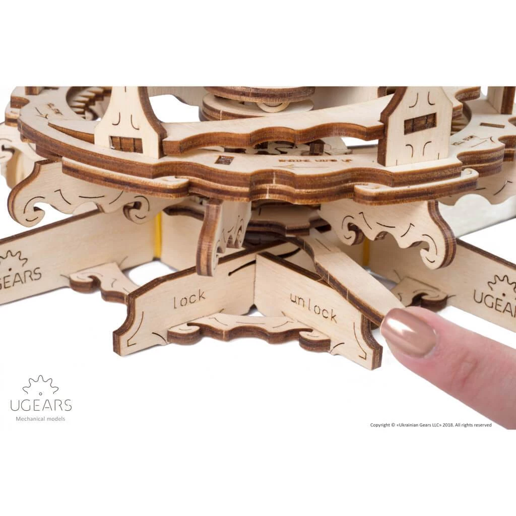 Ugears Tower Windmill Mechanical Puzzle All Of It