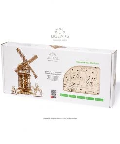 Ugears Tower Windmill Mechanical Puzzle All Of It
