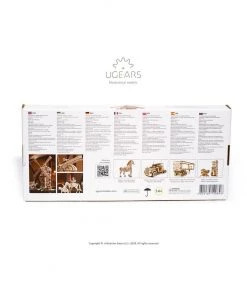 Ugears Tower Windmill Mechanical Puzzle All Of It