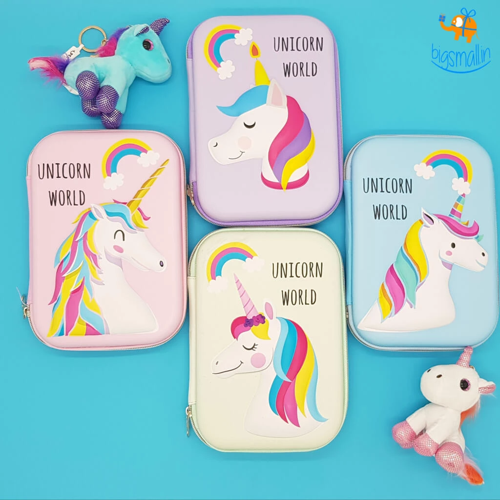 Artnery 3D Unicorn Stationery Pouch All Of It