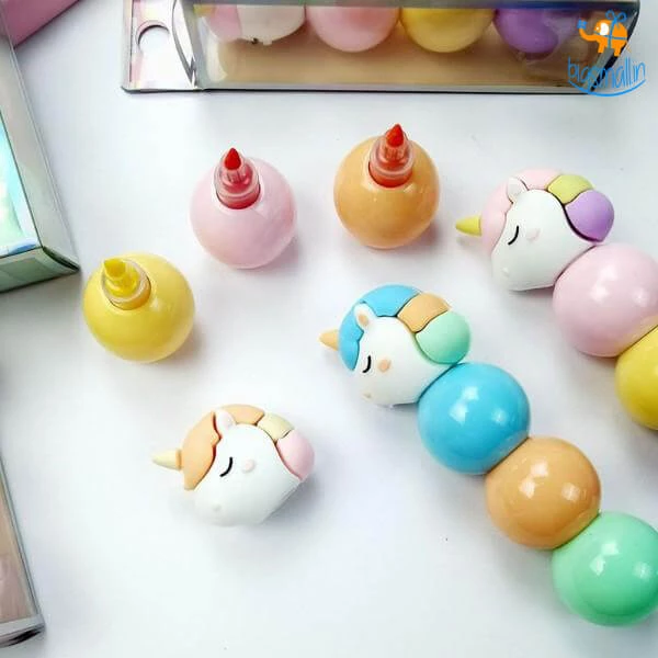 Bigsmall_hmk All Of It Stackable Unicorn Highlighters