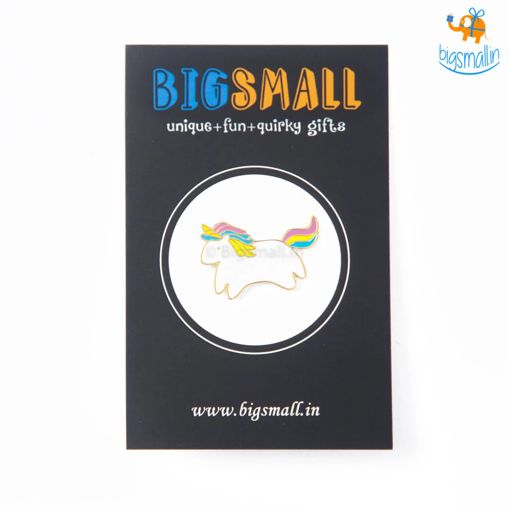 Bigsmall_piu Unicorn Lapel Pin