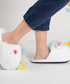 Bigsmall_hmk Cosy Unicorn Plush Slippers All Of It