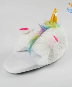 Bigsmall_hmk Cosy Unicorn Plush Slippers All Of It